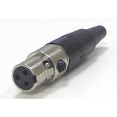 JTS Разъем mini XLR-F